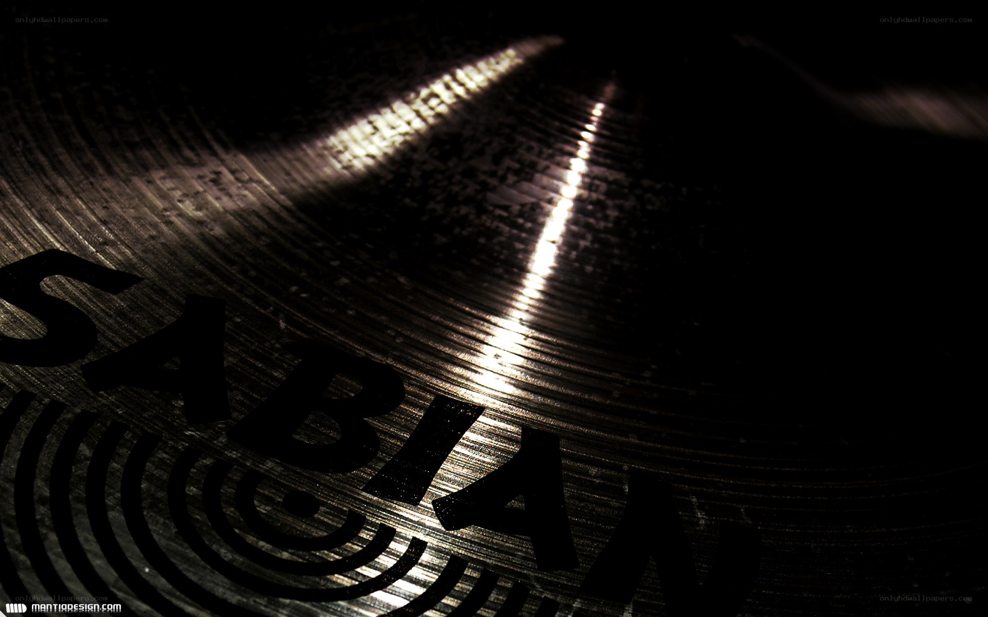 Sabian cymbal close-up