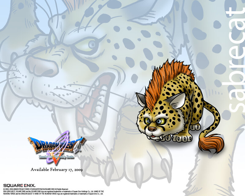 Sabrecat from Dragon Quest V