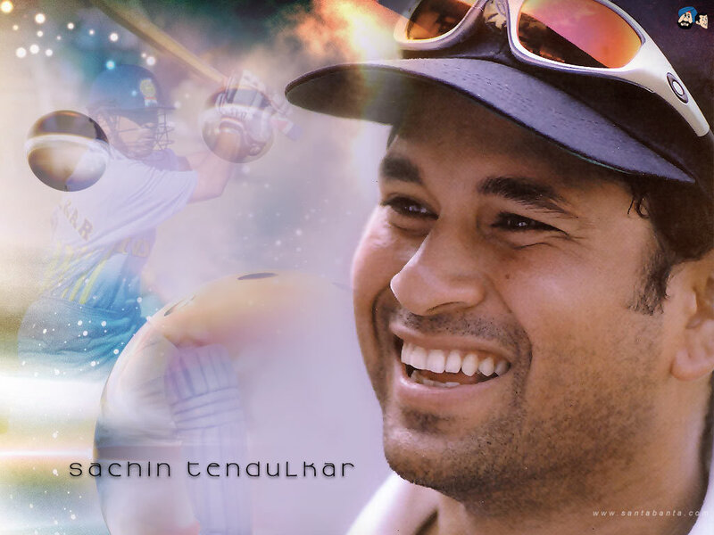 Sachin Tendulkar Smiling