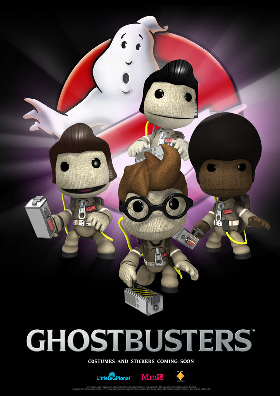 Sackboy Characters in Ghostbusters
