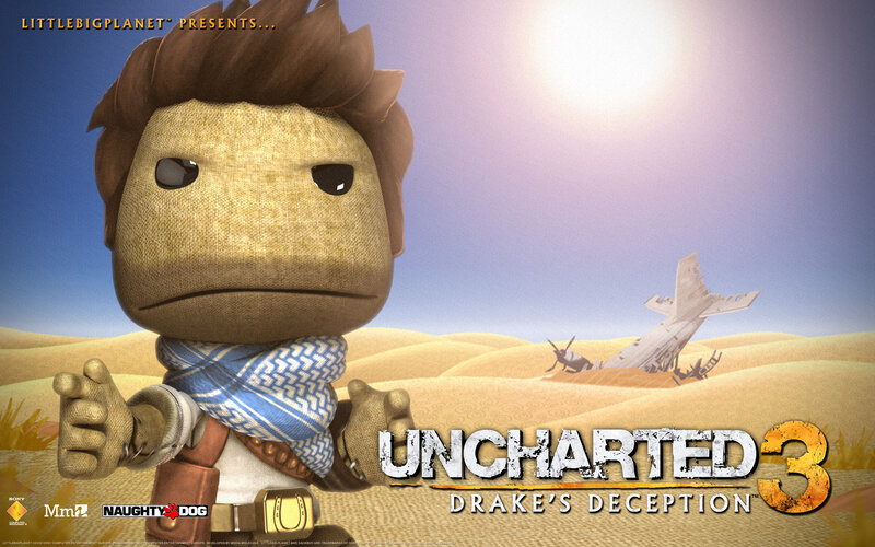 Sackboy in Desert