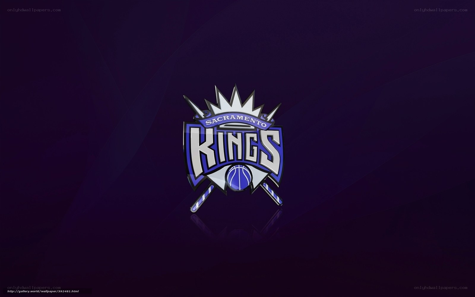 Sacramento Kings logo wallpaper