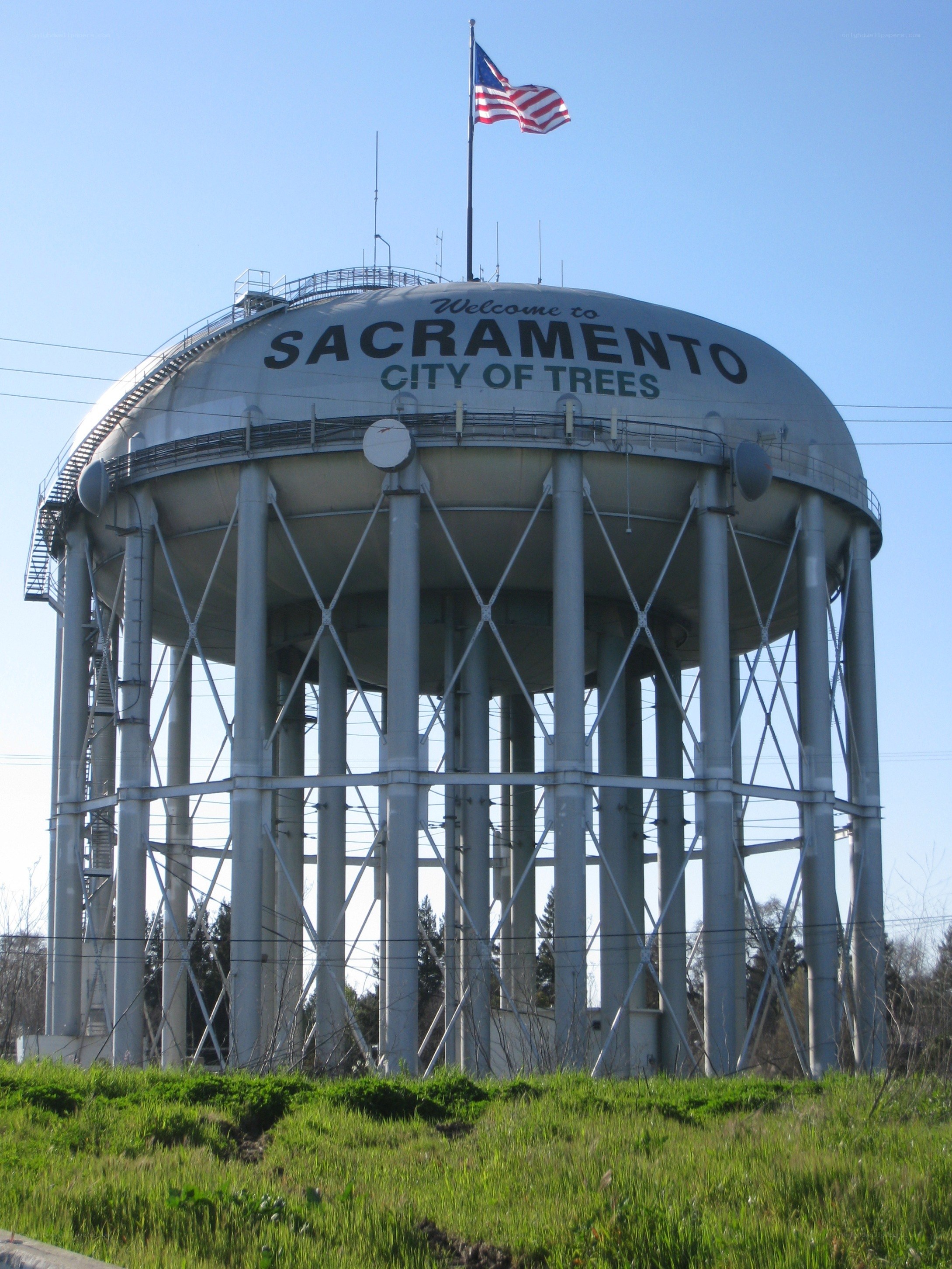 Sacramento water tower