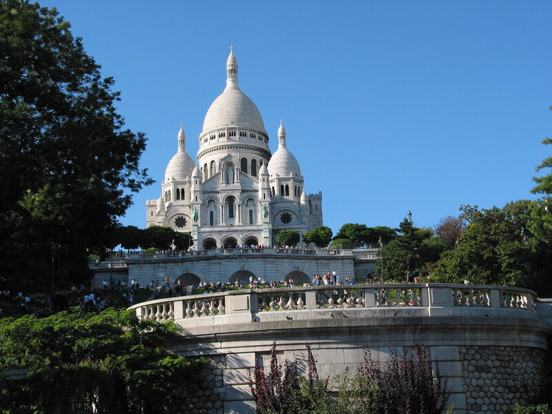 Sacre-coeur Basilica — Blue