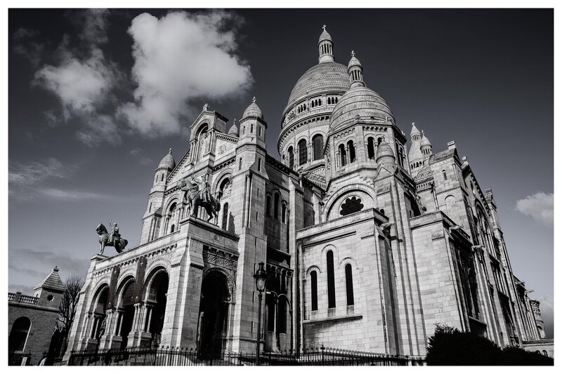 Sacred Heart Basilica — Black