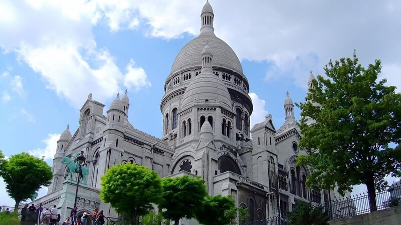 Sacred Heart Basilica — White, Serene, Afternoon
