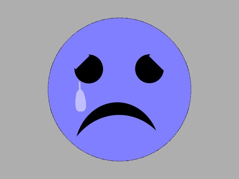 sad crying emoji