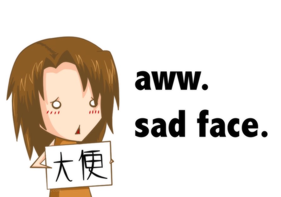 sad face cartoon
