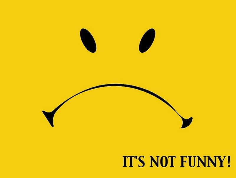 Sad Face Emoji — Yellow, Serious, Vector Art, Eyes