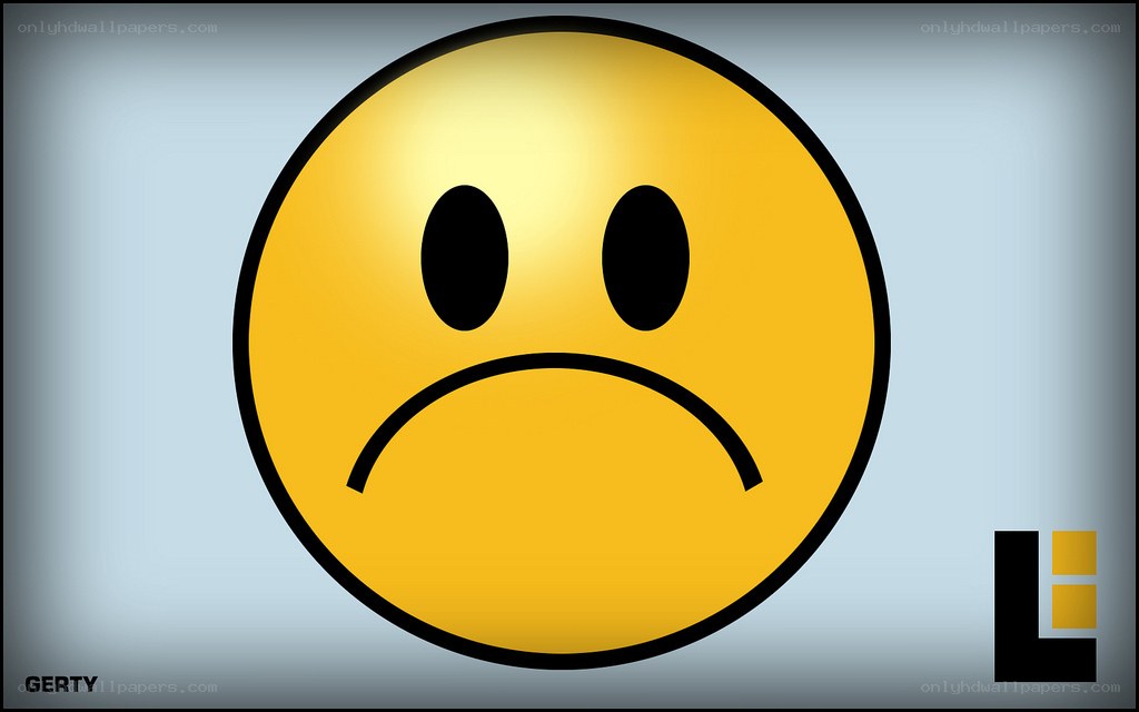 sad face emoji