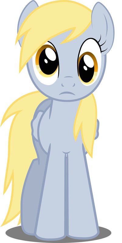 sad pony character