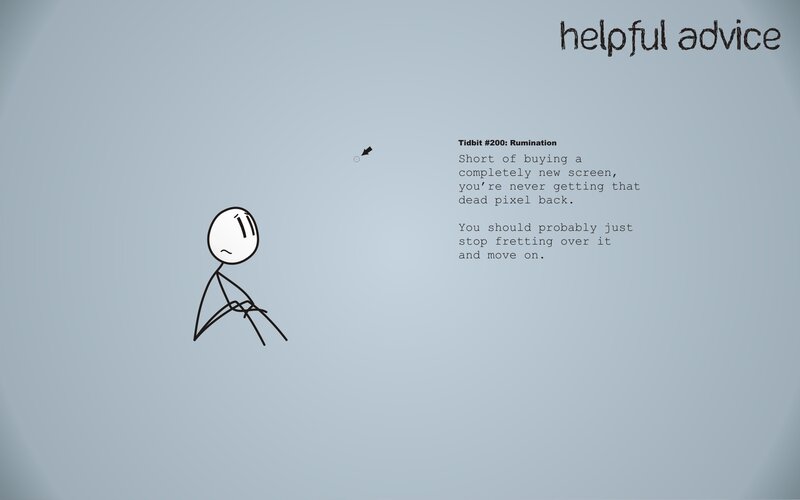 Sad Stick Figure