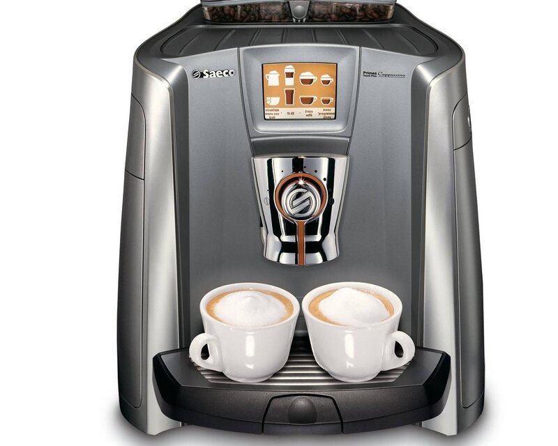 Saeco coffee machine with cappuccino