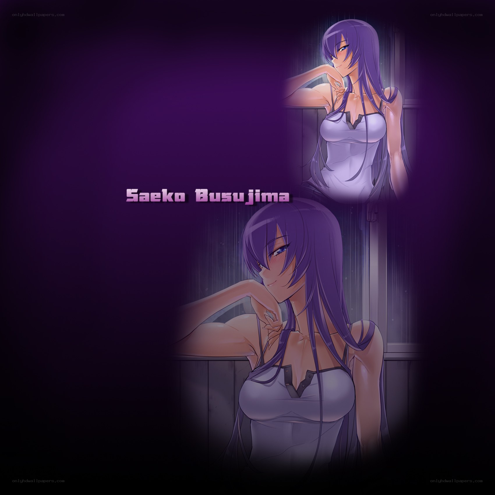 Saeko Busujima character art