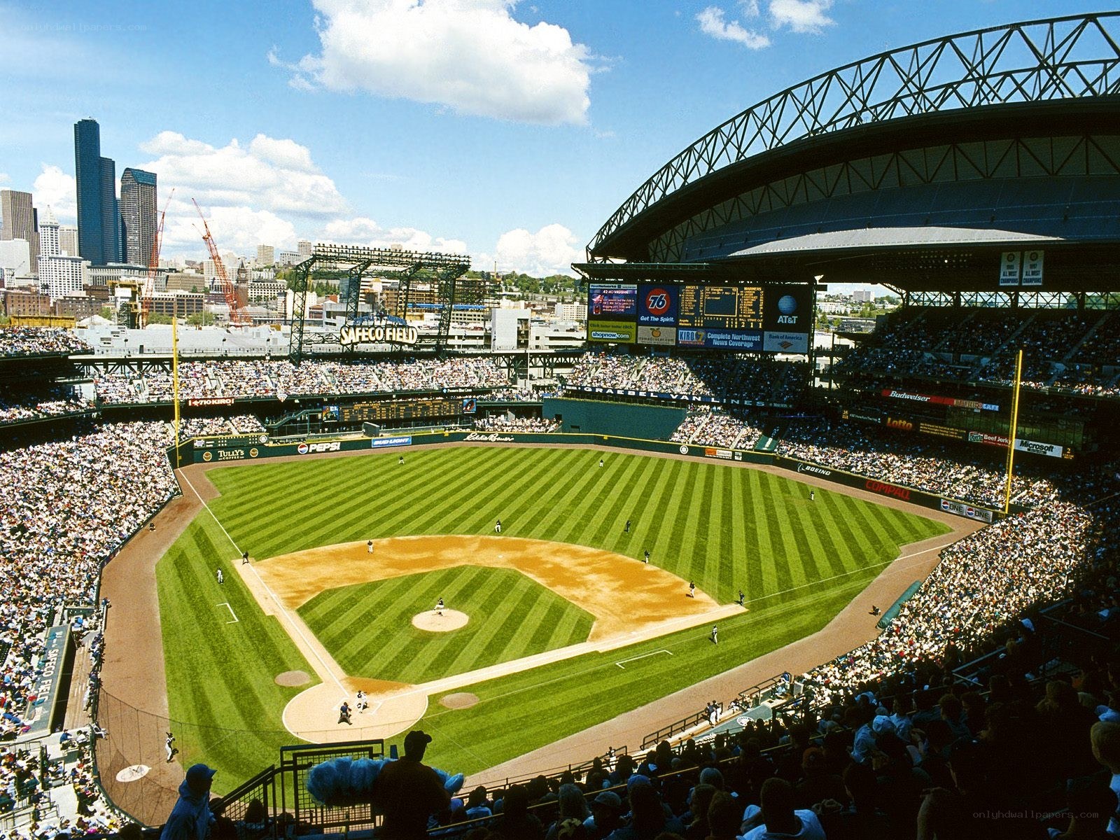 Safeco Field baseball game