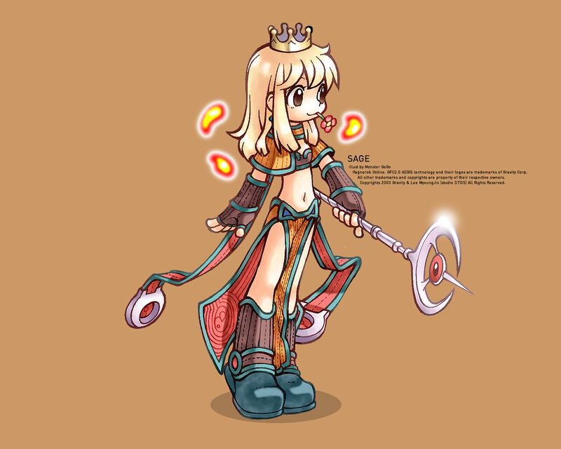 Sage character from Ragnarok Online