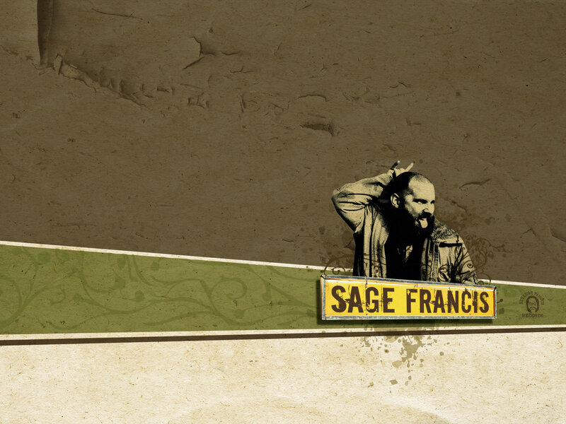 Sage Francis promotional artwork