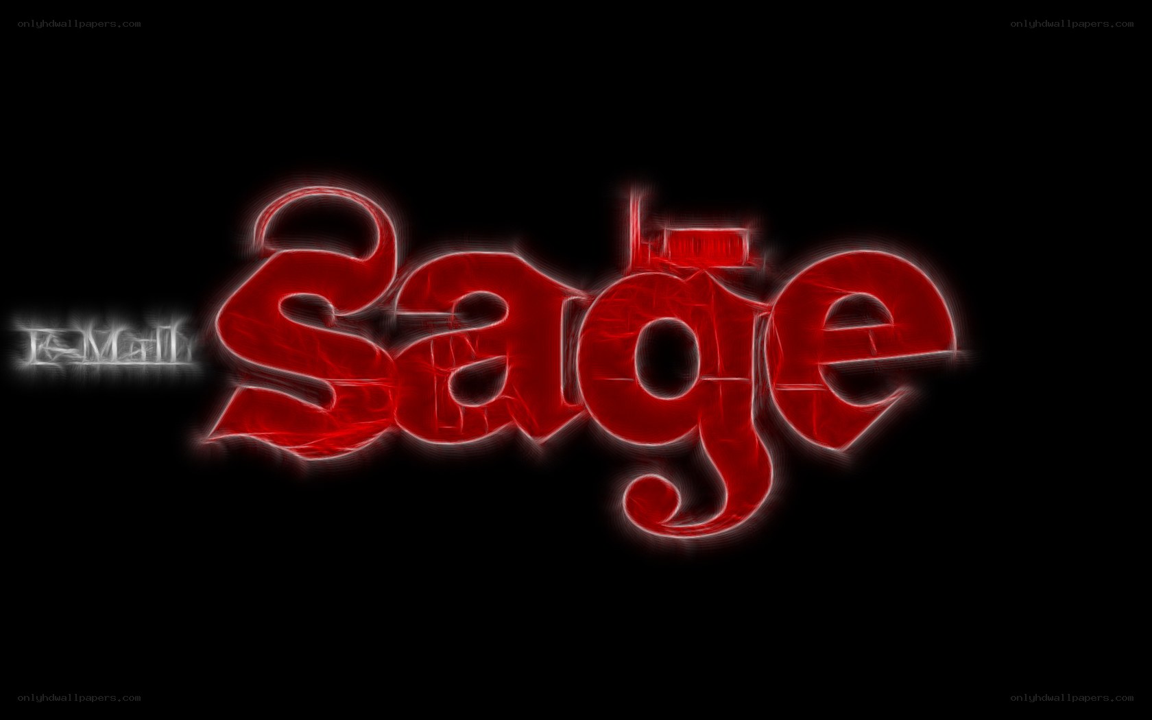 Sage logo with glowing effect