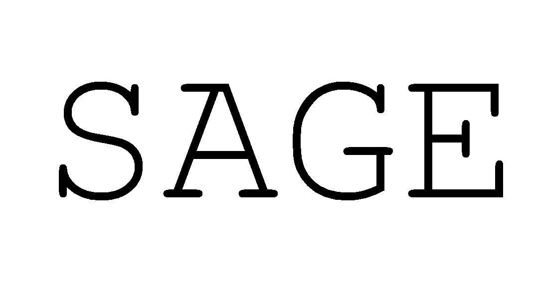 SAGE text logo