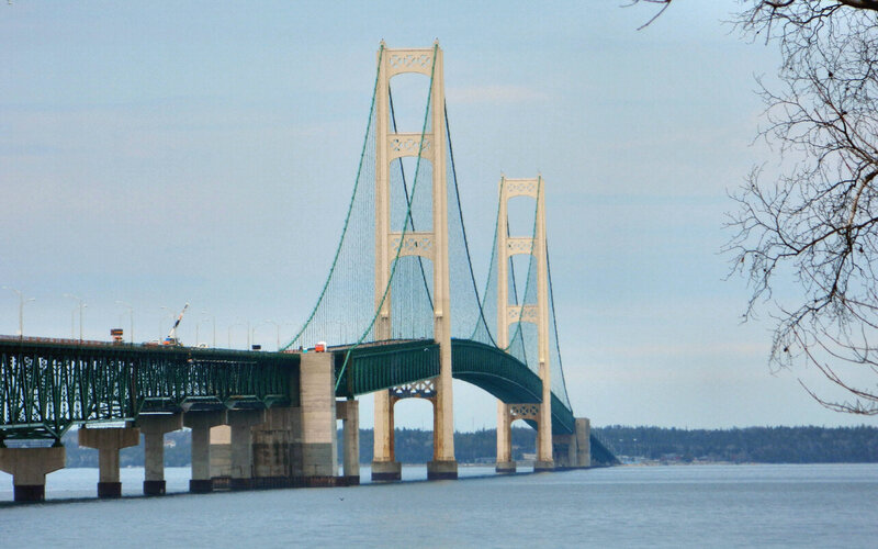 Saginaw Bay Bridge — Green