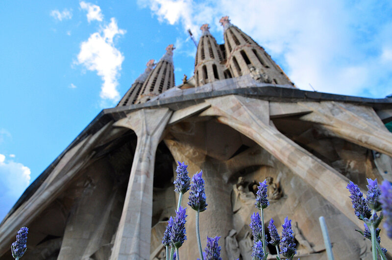 Sagrada Familia Cathedral — Blue