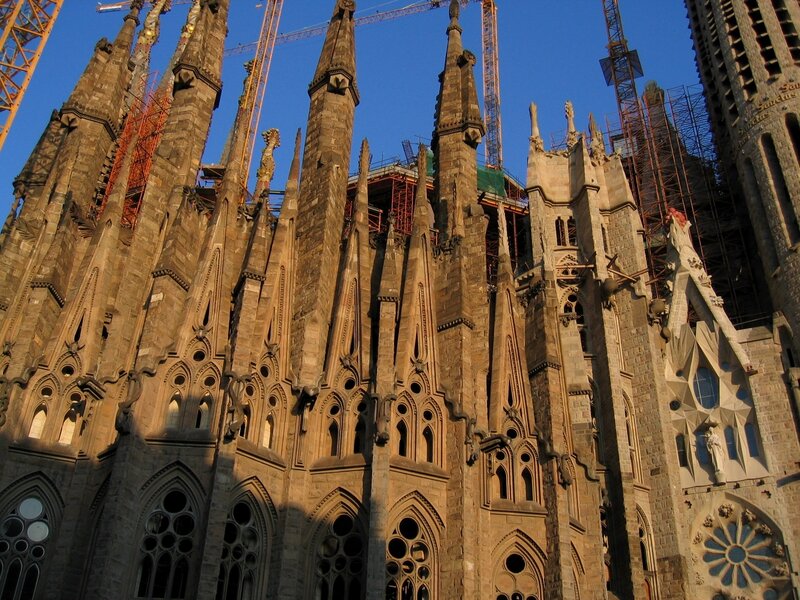 Sagrada Familia Cathedral — Brown, Dramatic