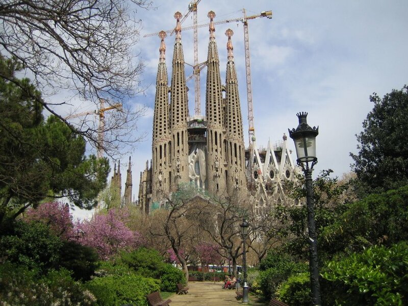 Sagrada Familia Cathedral — Green