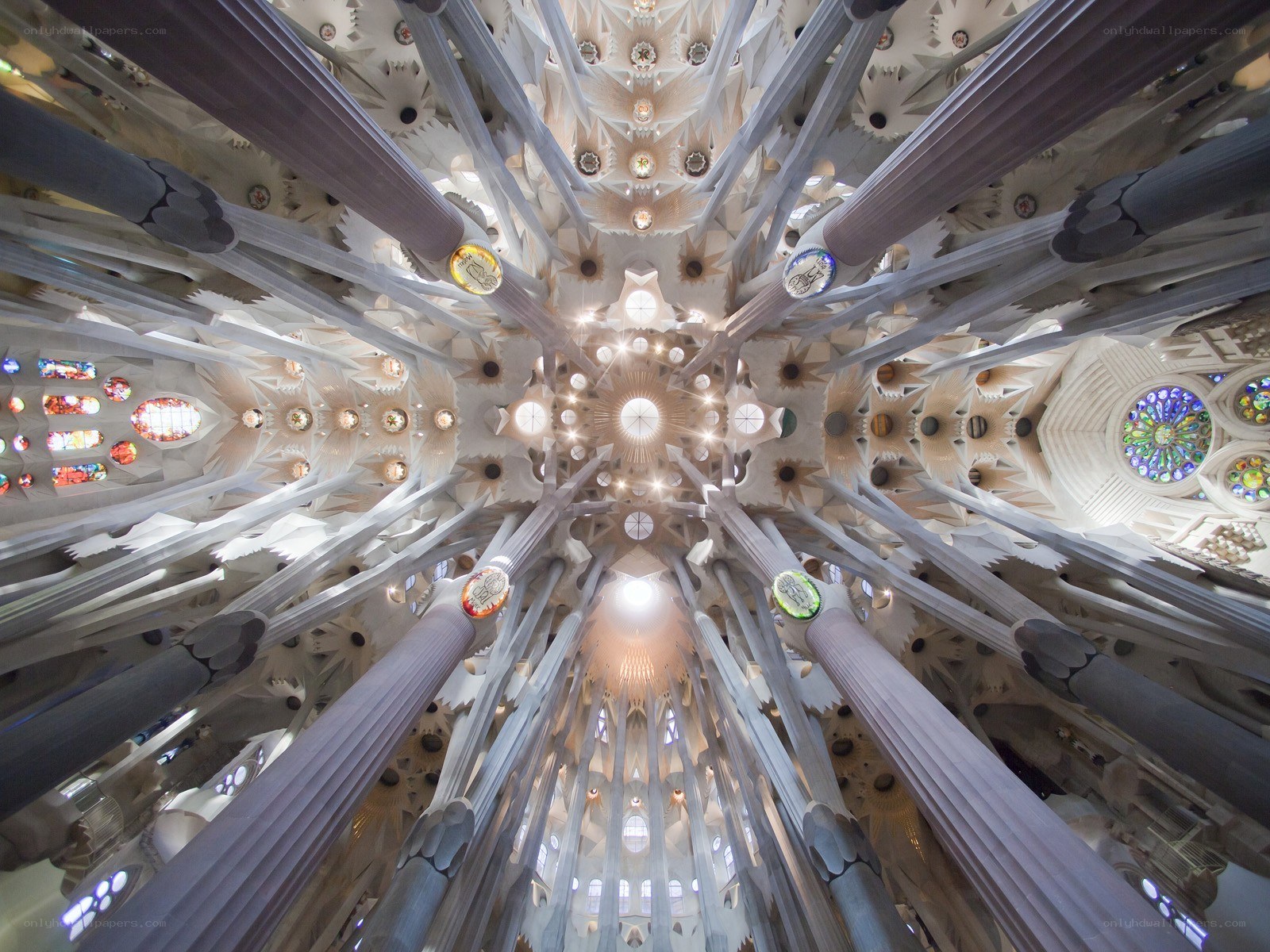 Sagrada Familia ceiling