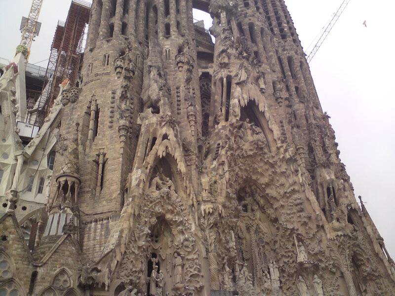 Sagrada Familia facade details