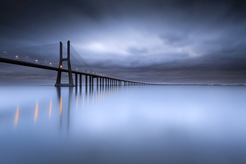 Sagres Bridge at Dusk