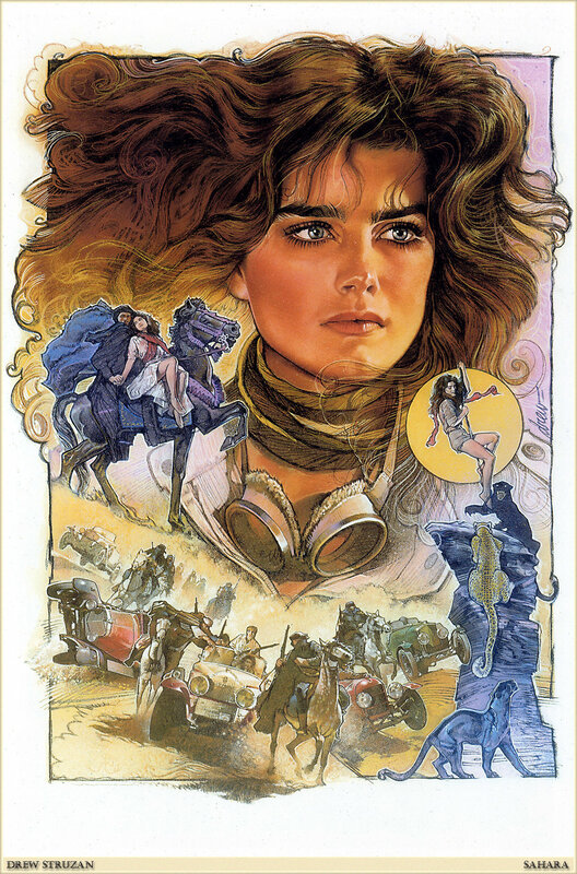 Sahara movie poster art
