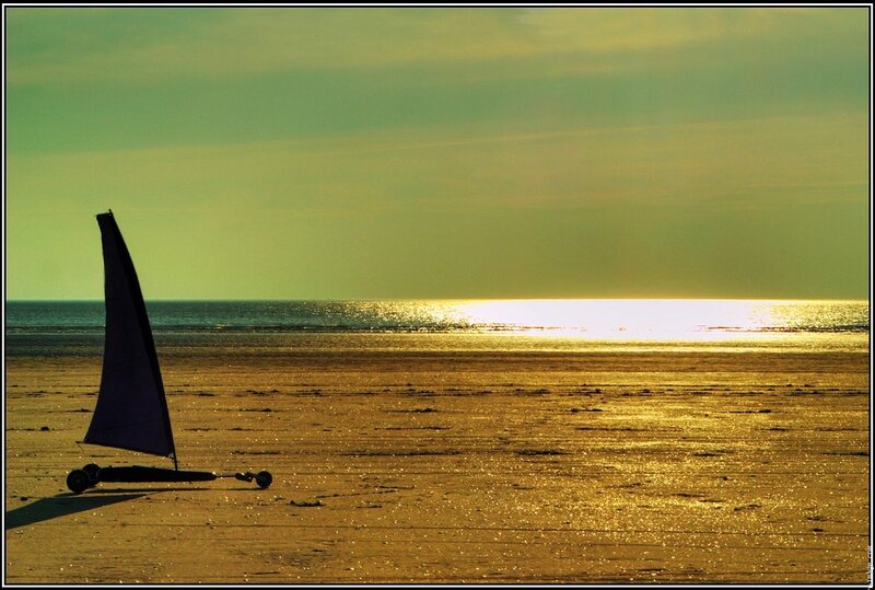 Sail Cart on Beach