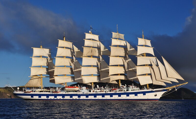 Sail Training Ship — Blue