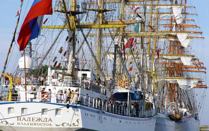 Sail Training Ship — White