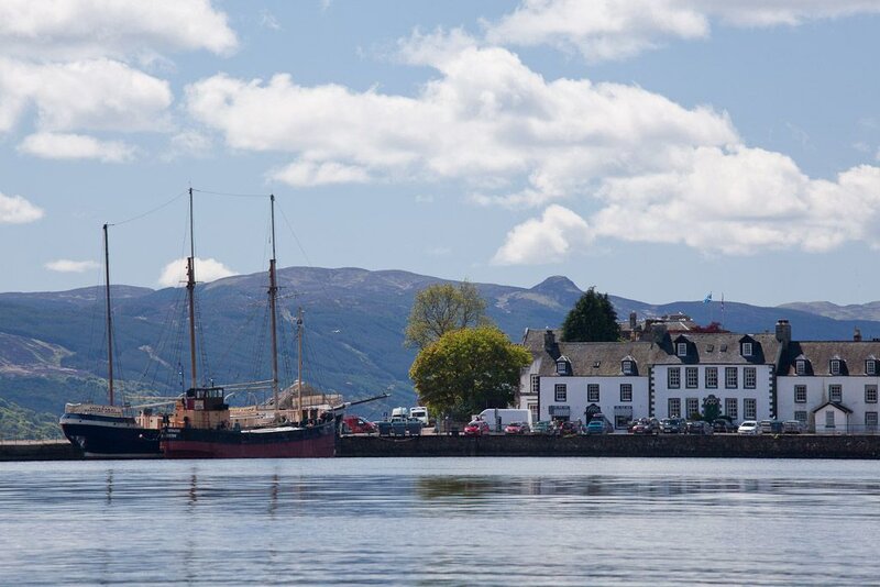 Sailboat and Buildings