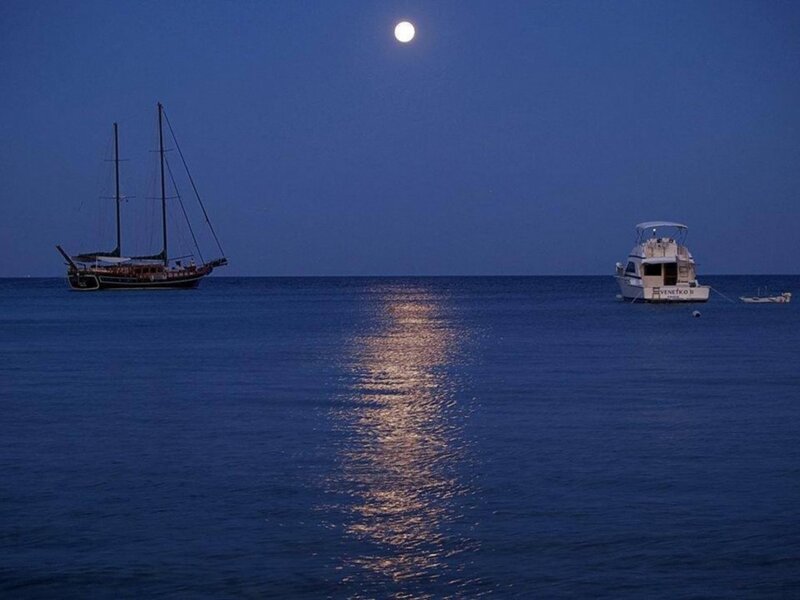Sailboat and Motorboat