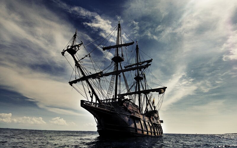 sailboat at sea