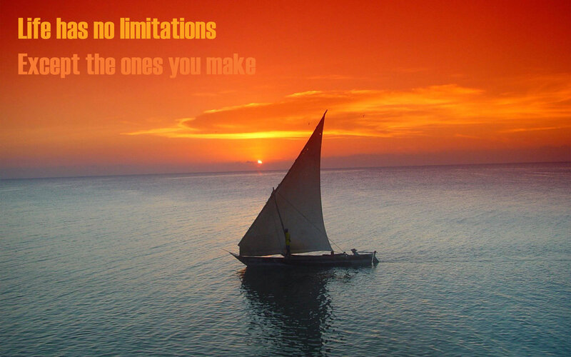 Sailboat at sunset