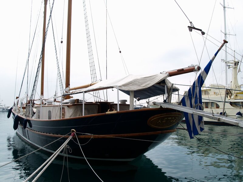 sailboat docked in marina