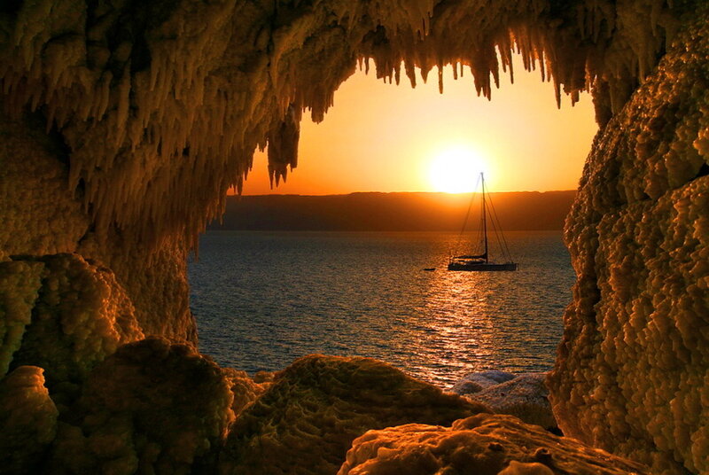 Sailboat in Cave