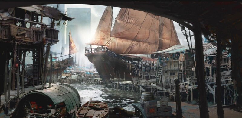 Sailboat in Dock