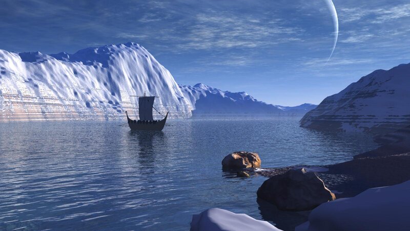 Sailboat in Icy Bay