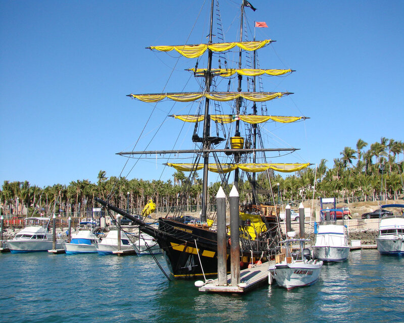 Sailboat in Marina