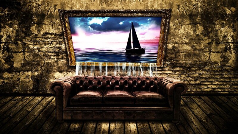 Sailboat in Painting