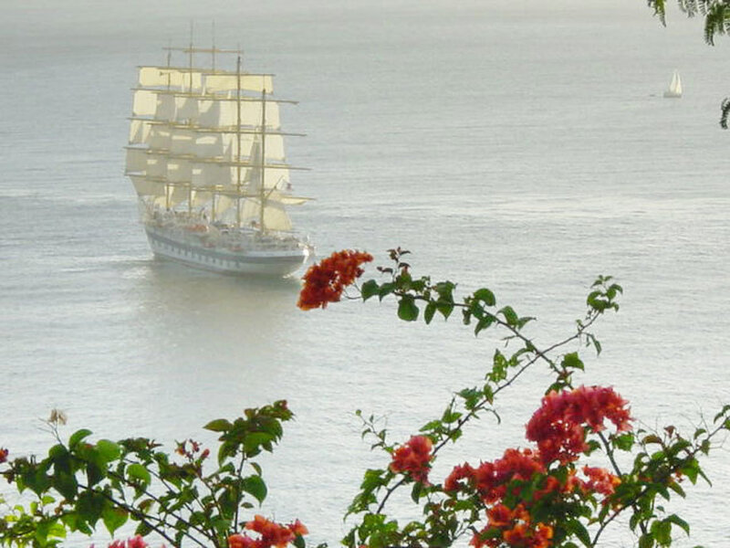 Sailboat in the Sea