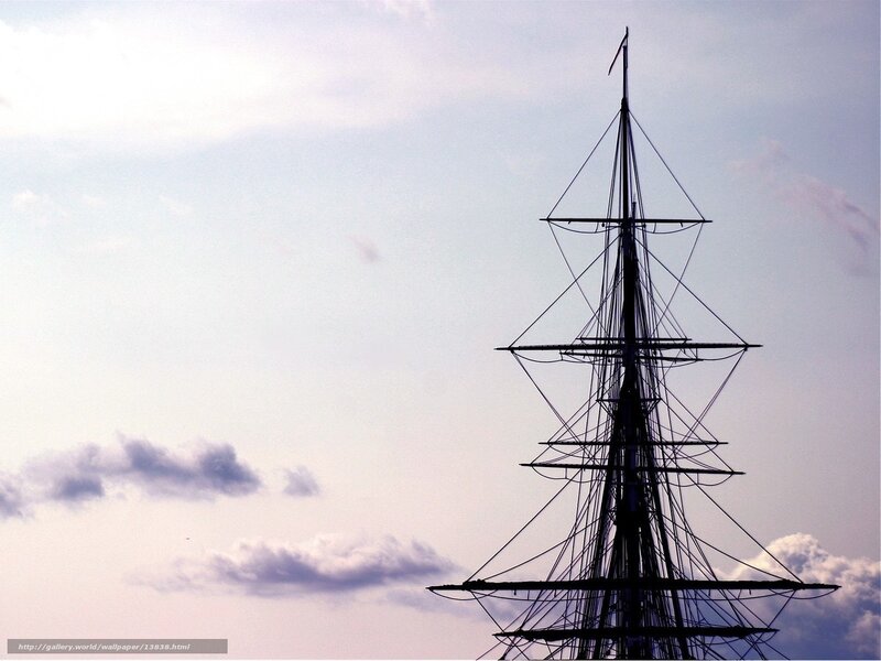 sailboat mast silhouette