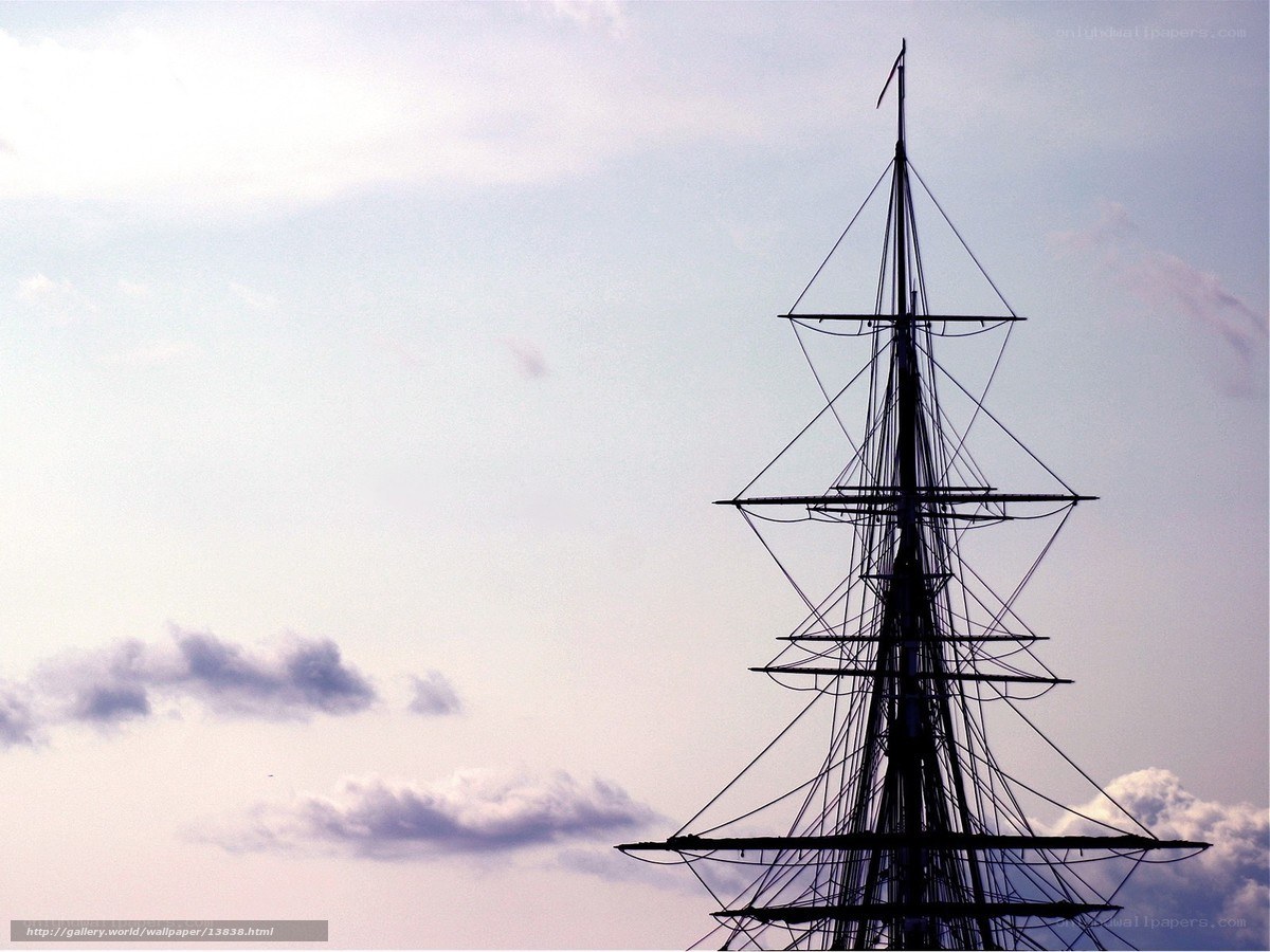 sailboat mast silhouette