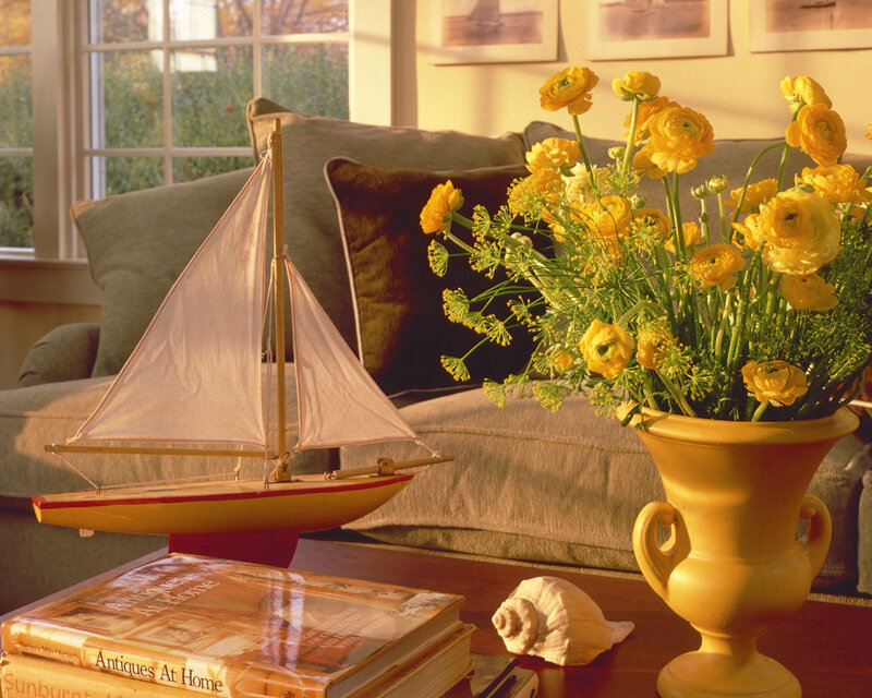 Sailboat Model on Table