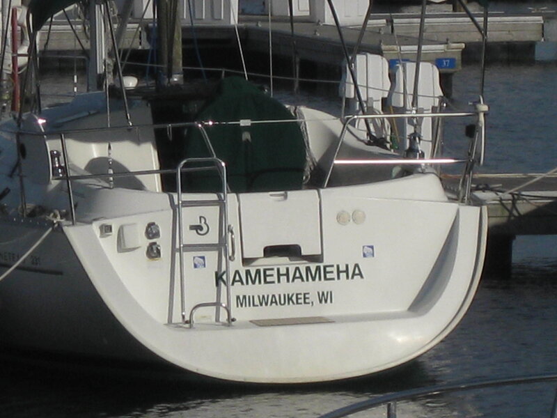 sailboat named Kamehameha