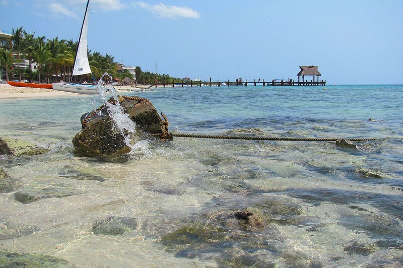 Sailboat Near Pier